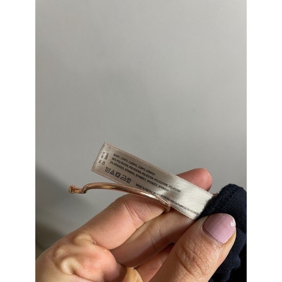 Anthropologie Saturday Sunday Jumpsuit Women L Blue Velvet Lounge Classic - Picture 7 of 9